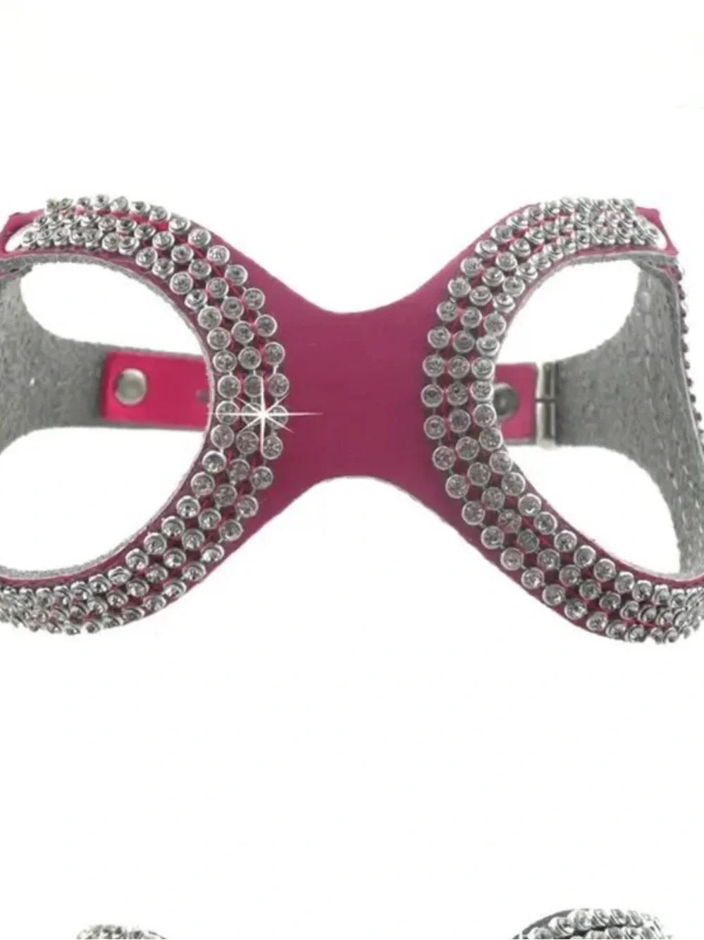 New Handmade bling leather dog harnesses